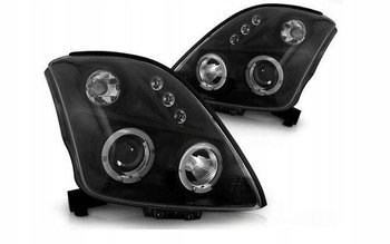 Reflektory lampy przednie Suzuki Swift Ringi Black