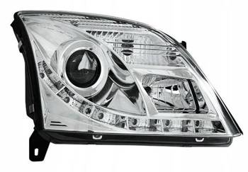 Reflektory przednie Opel Vectra C CHROM DAYLIGHT