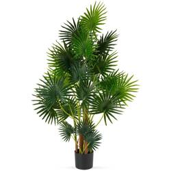 Sztuczna roślina w doniczce dekoracyjna palma 130 cm