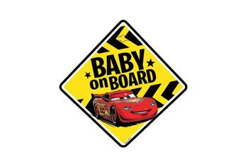 Tabliczka BABY ON BOARD CARS