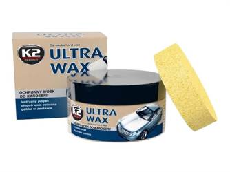 ULTRA WAX Twardy wosk carnauba z gąbką, 250 g