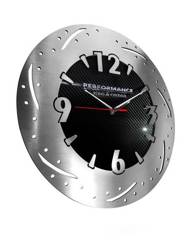 Zegar ścienny TARCZA HAMULCOWA (Carbon+Stal)