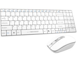 Zestaw bezprzewodowy klawiatura + mysz 2.4G USB Esperanza