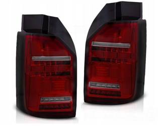 tylne lampy diodowe led lights red smoke VW T6 T6.1 15-21