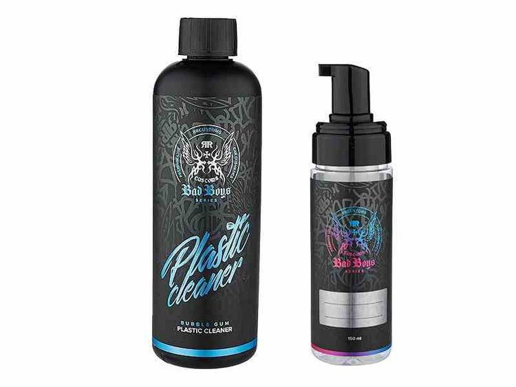 RRC Bad Boys Plastic Cleaner Bubble Gum 500ml + pianowniczka, Do