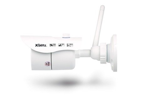  Xblitz FORCE Kamera IP HD do monitoringu zewnętrznego i wewnętrznego z obsługą Wi-Fi