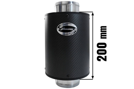 Filtr carbonowy Airbox 200x150 84mm XXL