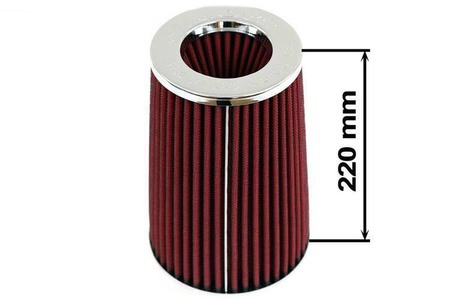 Filtr stożkowy SIMOTA JAUWS-022A 60-77mm Red
