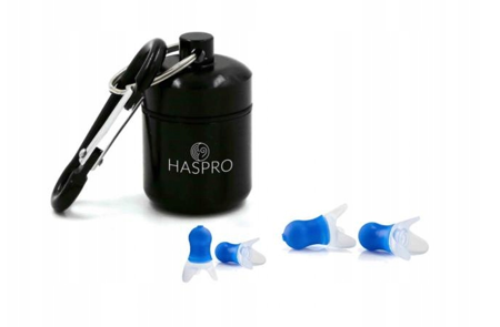 Haspro Family-dwupak, zatyczki do uszu na podróż