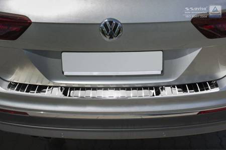 Nakładka na zderzak tylny Volkswagen Tiguan Allspace (Lustro)