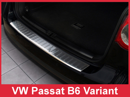 Nakładka na zderzak tylny do Volkswagen Passat B6 Variant (Stal)
