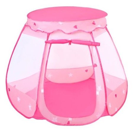 Namiot dla dzieci do zabawy basic - różowy