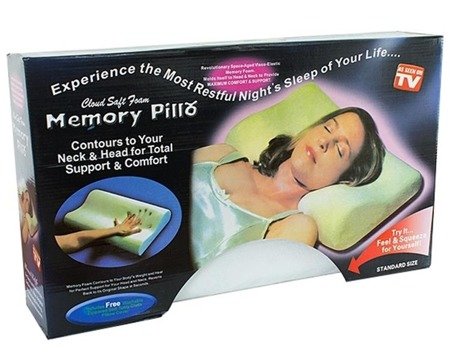 Poduszka ortopedyczna memory pillow hit z tv