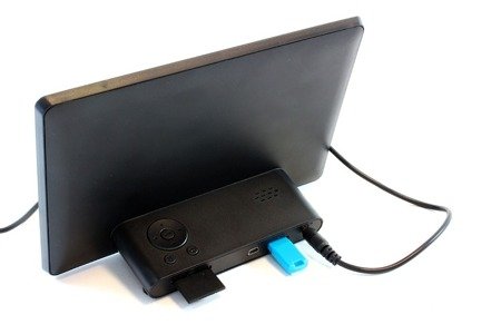 Ramka cyfrowa 7' TFT LED Czarna USB SD 