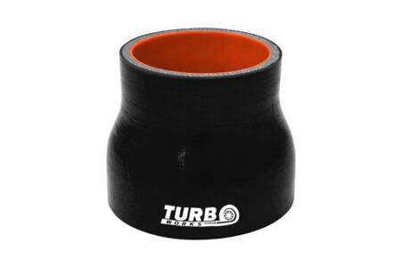 Redukcja prosta TurboWorks Pro Black 63-70mm