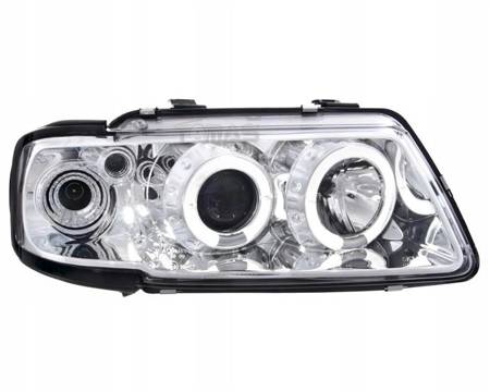 Reflektory lampy Audi A3 8L chrom ringi
