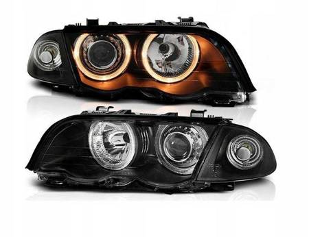 Reflektory lampy przednie BMW E46 RINGI