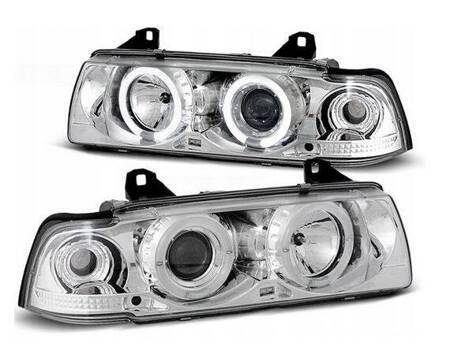 Reflektory przednie BMW E36 RINGI Sedan/Compact/To