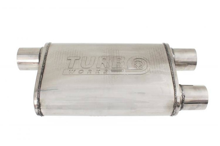 Tłumik Środkowy Tylny 70mm TurboWorks LT 304SS