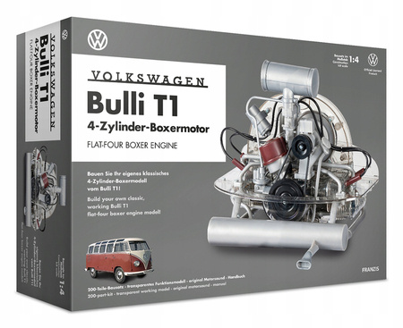 VW Campervan Bulli T1 - model silnika do składania