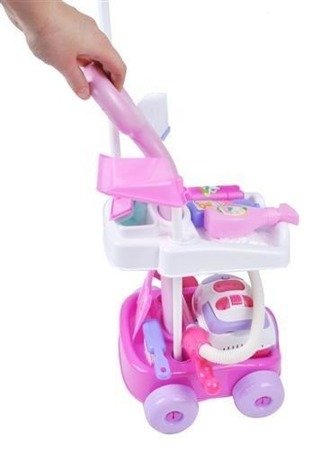Wózek do sprzątania zabawkowy
