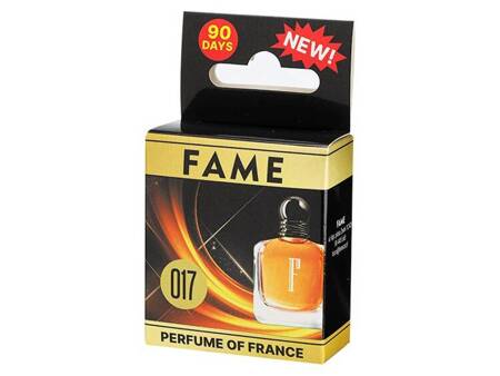 Zapach samochodowy FAME #017, 10 ml