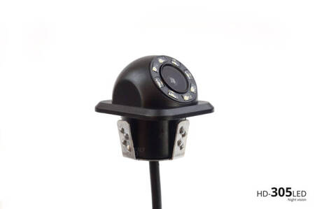 Zestaw czujników parkowania TFT01 4,3" z kamerą HD-305 LED 4 sensory czarne