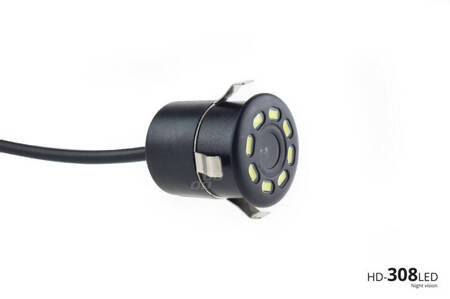 Zestaw czujników parkowania TFT01 4,3" z kamerą HD-308-LED 4 sensory czarne "GOLD"