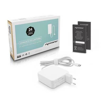 ładowarka / zasilacz  movano 65W USB type C USB-C (white)