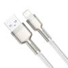 Kabel USB do Lightning Baseus Cafule 2.4A 200 cm biały