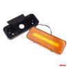 Lampa obrysowa LED AMiO OM-02-O prostokątna, pomarańczowa