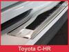 Nakładka na zderzak tylny.do Toyota C-HR Carbon+Stal