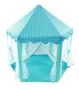 Namiot dla dzieci niebieski w paski do zabawy