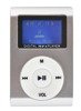 Odtwarzacz MP3 srebrny na klips do biegania słuchania muzyki