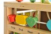 Pchacz drewniany kostka edukacyjna zabawka dla dzieci