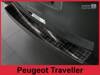 Peugeot Traveller Czarna Nakładka (listwa) ochronna na zderzak tylny