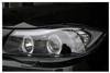 Reflektory przednie BMW E90/E91 BLACK RINGI